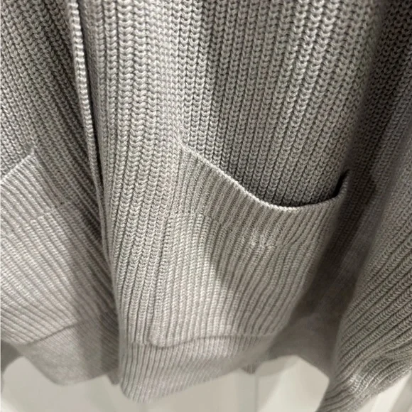 J. Crew Women's Oversized Cotton/Cashmere Cardigan - Picture 4 of 6